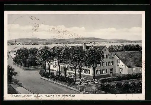 AK Iznang am Untersee, Gasthaus zum Adler