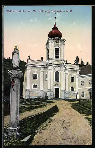 AK Gutenstein, Wallfahrtskirche am Mariahilfberg
