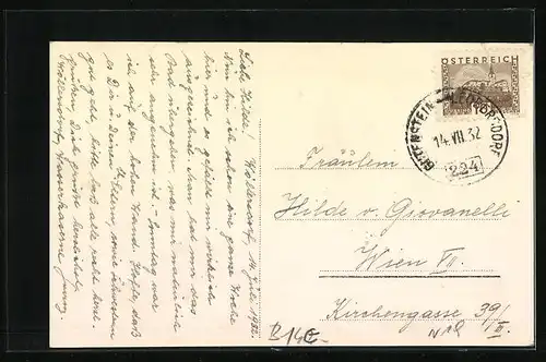 AK Wöllersdorf /N.-Ö., Teilansicht