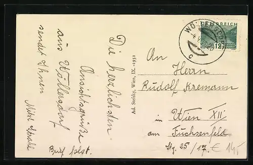 AK Wöllersdorf /N.-Ö., Teilansicht