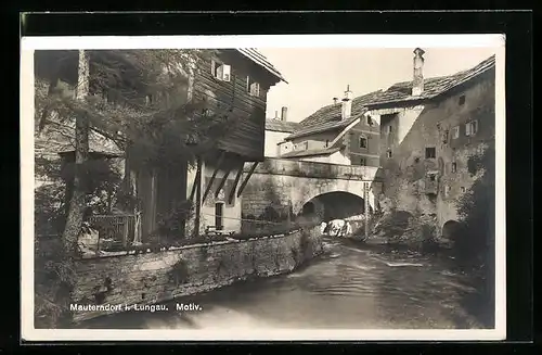 AK Mauterndorf im Lungau, Motiv in der Ortschaft