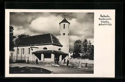 AK Bad Erlach, Die Antonius-Kirche, erbaut 1933