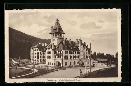 AK Semmering, Hotel Erzherzog Johann