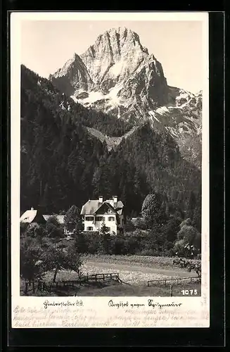 AK Hinterstoder, Koglhof gegen Spitzmauer