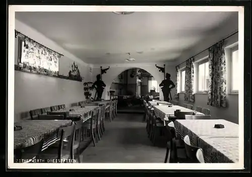 AK Dreistetten, Gasthof Zitherwirt, Otto Langer