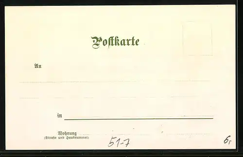 Lithographie Grossmutter mit Kind, schwäbische Tracht aus dem Steinlachthal