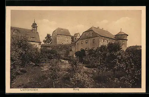 AK Maria Enzersdorf, Burg Liechtenstein