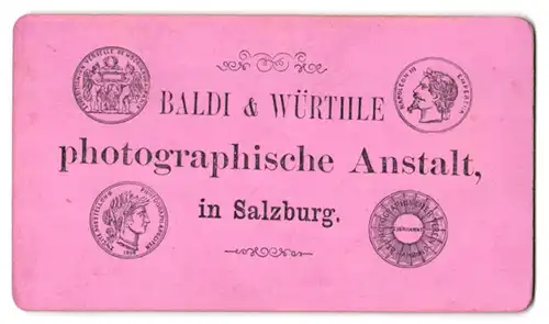 Fotografie Baldi & Würthle, Salzburg, Ansicht Gmunden, Blick nach dem Ort vom Calvarienberg aus gesehen