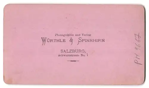 Fotografie Würthle & Spinnhirn, Salzburg, Ansicht Hallstatt, Blick auf die Stadt