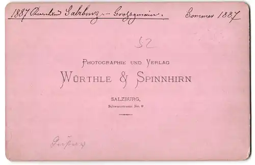 Fotografie Würthle & Spinnhirn, Salzburg, Ansicht Grossgmain, Blick nach dem Ort