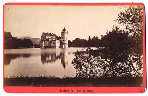 Fotografie Baldi & Würthle, Salzburg, Ansicht Salzburg, Blick nach dem Schloss Anif