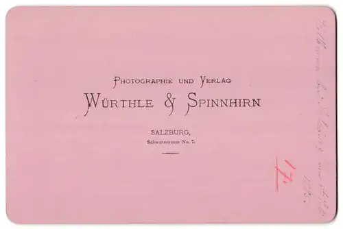 Fotografie Würthle & Spinnhirn, Salzburg, Ansicht Salzburg, Tischgrotte in Hellbrunn