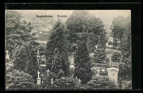AK Saarbrücken, Gräber im Ehrental
