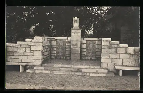 AK Wildenstein /Württ., Kriegerdenkmal, enthüllt 1925