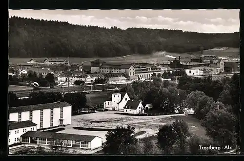 AK Trostberg-Alz, Blick auf den Ort