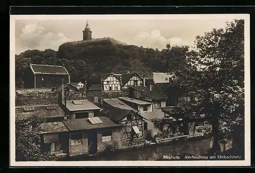 AK Siegburg, Alt-Siegburg mit Michaelsberg