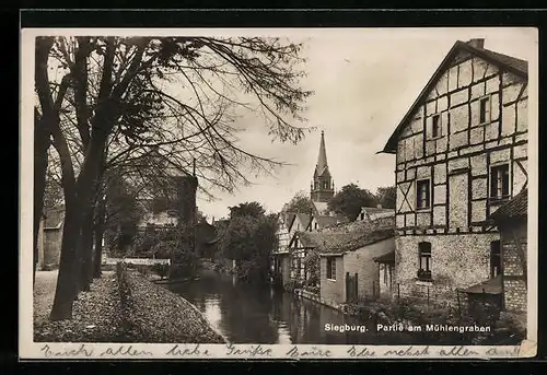 AK Siegburg, Partie am Mühlengraben
