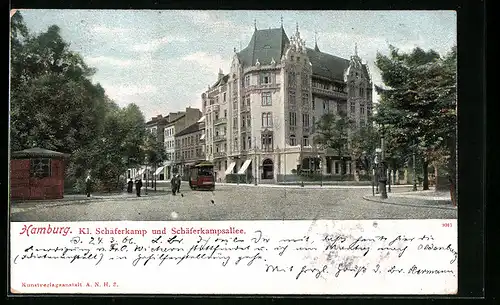 AK Hamburg-Eimsbüttel, Kleiner Schäferkamp und Schäferkampsallee