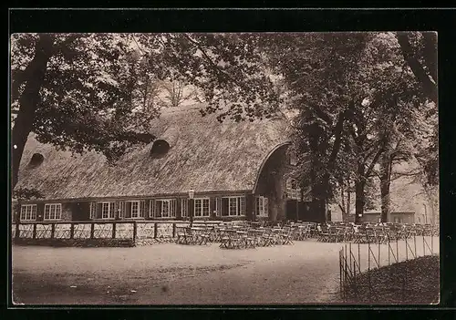 AK Hamburg-Hamm, Gasthaus Landhaus im Hammer Park