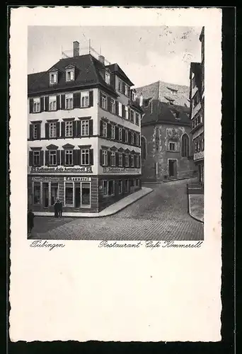 AK Tübingen, Restaurant Café Kommerell