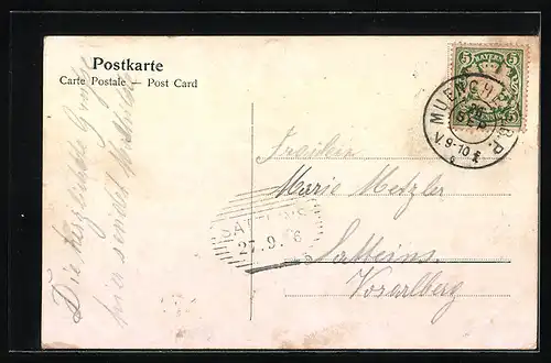 AK München, Warenhaus Hermann Tietz