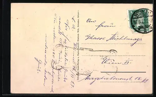 AK Weimar, Rathaus zum weissen Schwan