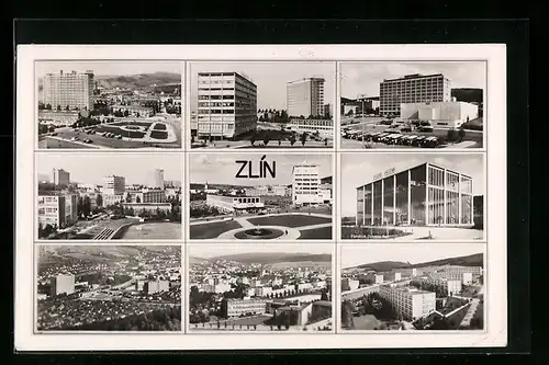 AK Zlin, Stadtansichten
