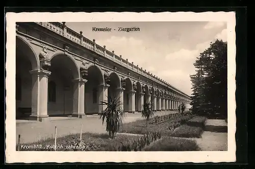 AK Kremsier, Ziergarten