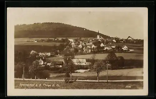 AK Speisendorf a. Thaya, Totalansicht