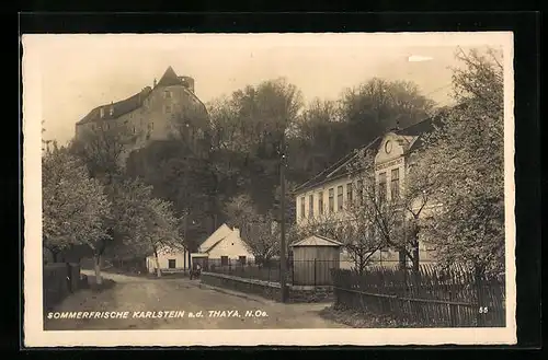AK Karlstein a. d. Thaya, Schloss und Bundeslehranstalt