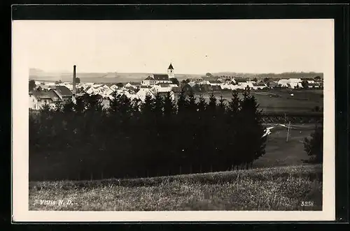 AK Vitis, Ortspanorama aus der Ferne gesehen