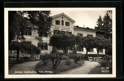 AK Gleichenberg, Villa D`Orsay