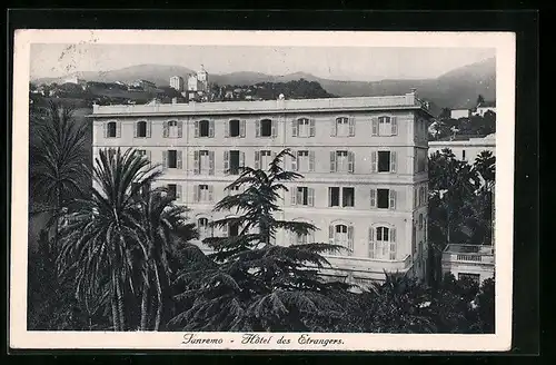 AK Sanremo, Hotel des Etrangers
