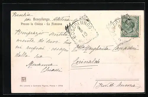 AK Boscolungo, Presso la Chiesa, La Fontana