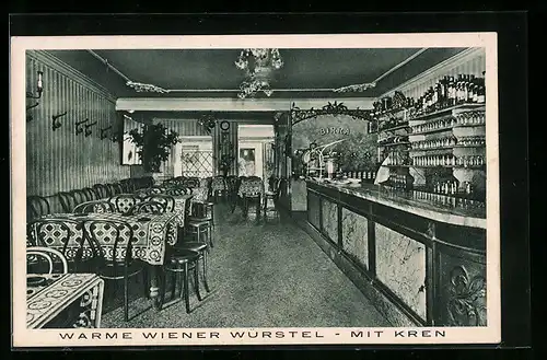 AK Venedig, Bierhalle Markusplatz