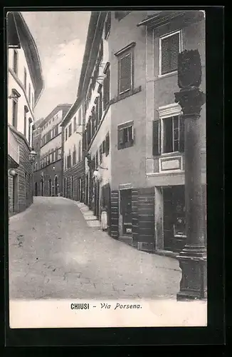 AK Chiusi, Via Porsena