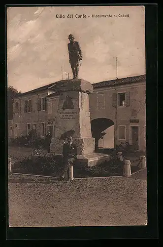 AK Villa del Conte, Monumento ai Caduti