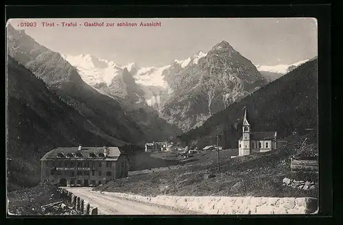 AK Trafoi, Gasthof zur schönen Aussicht