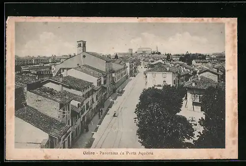 AK Udine, Panorama da Porta Aquileia