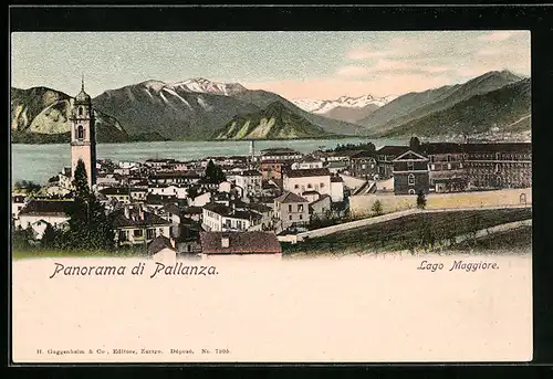 AK Pallanza /Lago Maggiore, Panorama di Pallanza