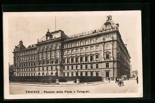 AK Trieste, Palazzo delle Poste e Telegrafi