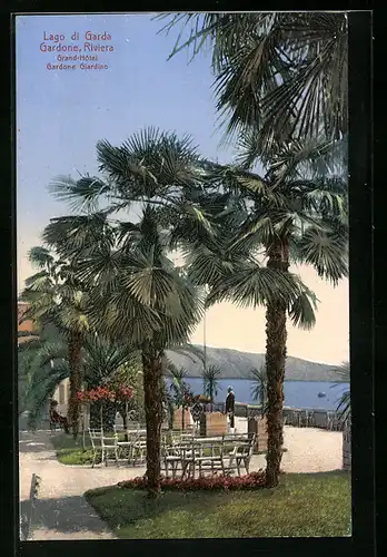 AK Gardone /Lago di Garda, Riviera, Grand-Hotel