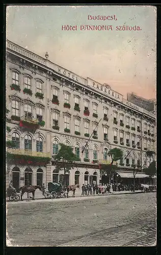 AK Budapest, Hotel Pannonia szalloda