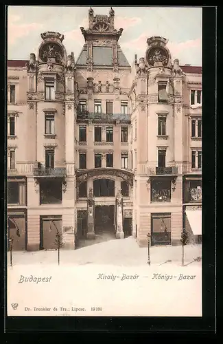 AK Budapest, Königs-Bazar