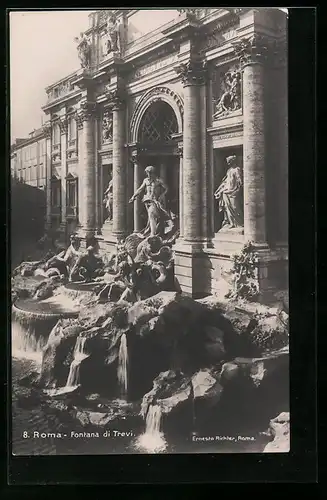 AK Roma, Fontana di Trevi