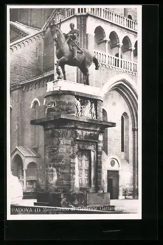 AK Padova, Monumento al Generale Gattamelata