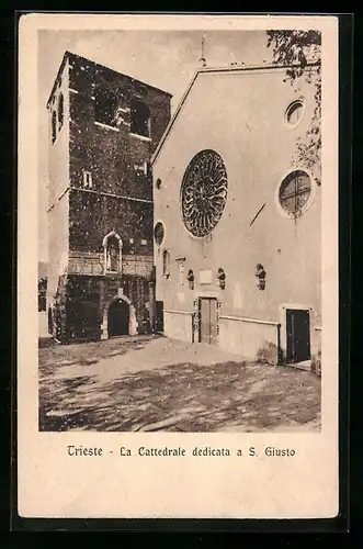 AK Trieste, La Cattedrale dedicata a S. Giusto