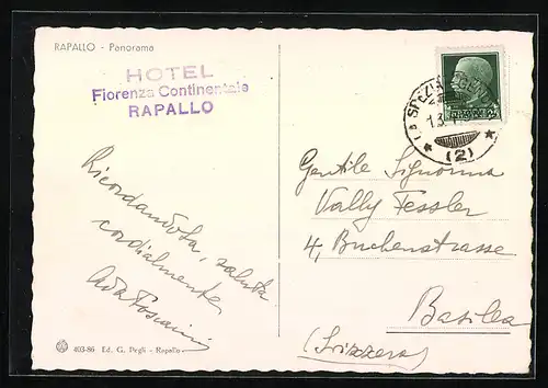AK Rapallo, Panorama
