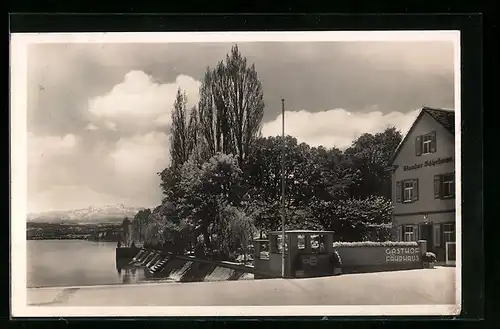 AK Konstanz am Bodensee, Gasthaus Staader Fährhaus