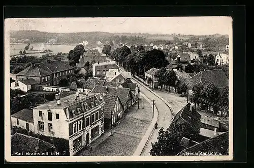AK Bad Bramstedt, Gesamtansicht aus der Vogelschau